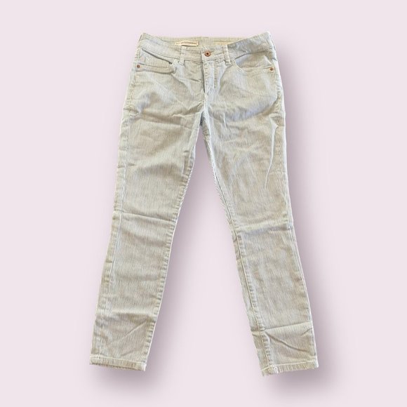 Anthropologie Pilcro and the Letterpress Striped Mid-Rise Jeans Size: 29 - Picture 1 of 5
